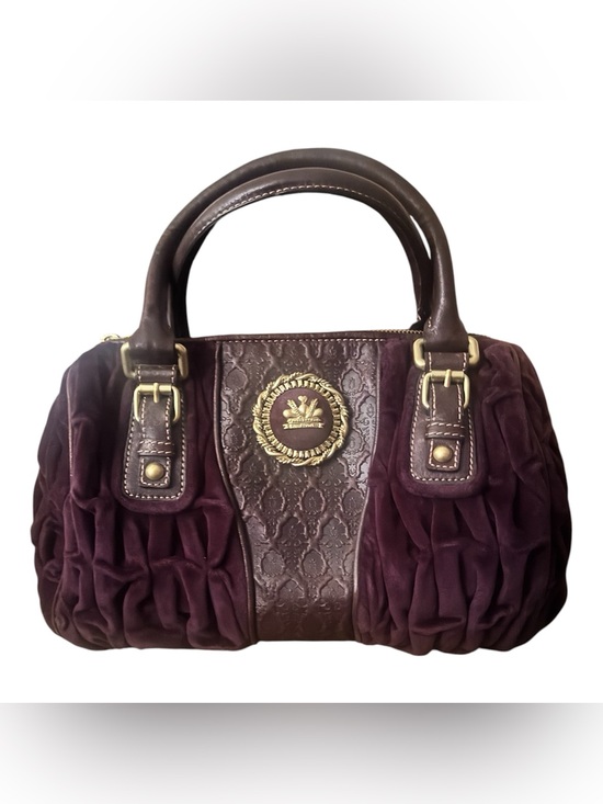 Juicy Couture Handbags - Juicy Couture ~ Vintage Bowler Bag ~ Velvet Dark Plum